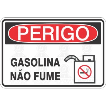 Gasolina, não fume